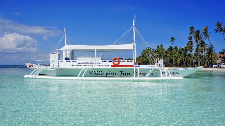 Philippine Fun Divers Banca Boat
